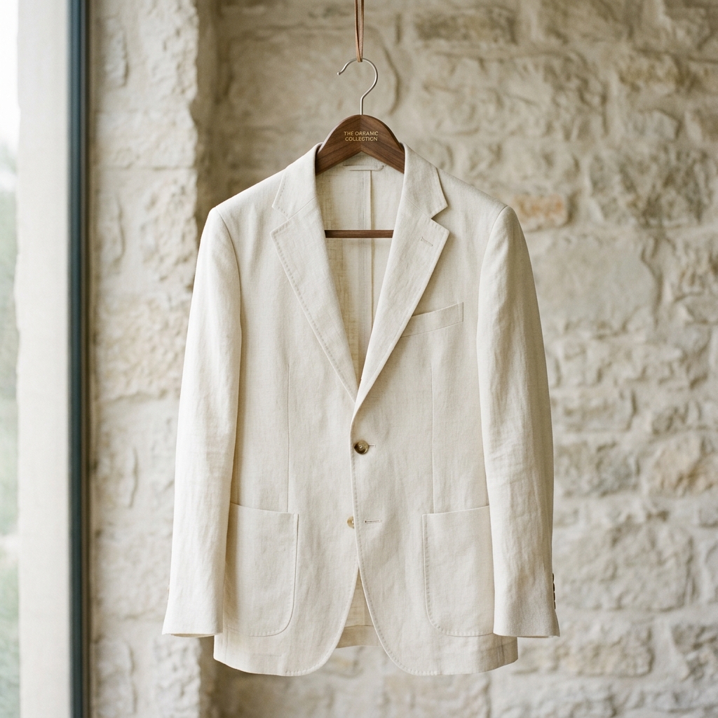 Eco-Luxe Organic Linen Blazer
